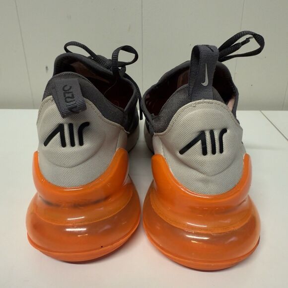 Nike Air Max 270 Thunder Grey/Black-Desert Sand AH8050 024 Men's Size 12 EUC - Picture 9 of 10
